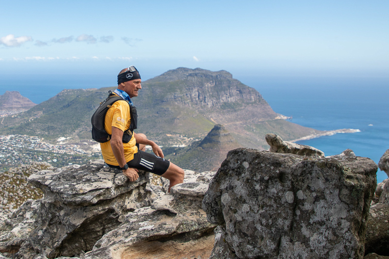 Grant Lottering on Champmans Peak